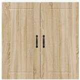 vidaXL Stenska kuhinjska omarica s polico Sonoma hrast 80 x 31 x 80 cm | Shoptok.si
