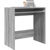 vidaXL računalniška miza Siva Sonoma Inženirski les Kompaktna Preprosta | Shoptok.si