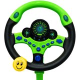  Interactive Steering Wheel on Stand with Pedals Lights Sounds Green | Shoptok.si