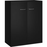 Maison Chic Komoda - Predalnik črna 60x30x75 cm iverna plošča, (21716407) Cene