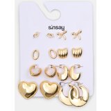 Sinsay Set naušnica 8 pack | shoptok.hr