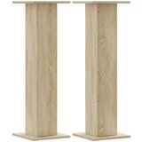 vidaXL Stojalo za rastline 2 kosa sonoma hrast 30x30x95 cm inž. les | Shoptok.si