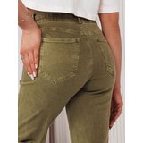 DStreet Spodnie damskie mom fit FINN zielone | Shoptok.si