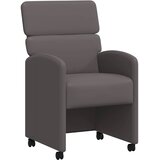  Blagovačke stolice s kotačima 2 pcs Siva 58 x 65 x 98 cm | shoptok.hr