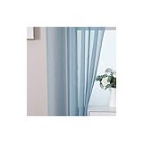 MIULEE 2x 140x175cm Prosojne Voile Zavese | Shoptok.si