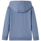  Dječja topla majica s kapuljačom plava prošarana 128 | shoptok.hr