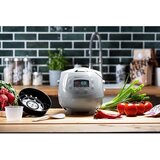 REISHUNGER Digitalni mini kuhalnik za riž 0,6 litra, 350 vatov, siva barva, 542-MDRK-G. | Shoptok.si