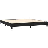 Box spring s madracem LED crni 200x200 cm baršun | shoptok.hr