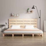 Posteljni okvir 135x190 cm trdna borovina 4FT6, (20724178) | Shoptok.si