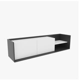 Hanah home tv polica krog anthracite white