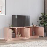 vidaXL TV ormarići 2 kom ružičasti 67 x 39 x 44 cm čelični | shoptok.hr