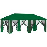 Pokrov za gazebo s bočnim zidovima Zelena 600,5 x 300,5 cm | shoptok.hr