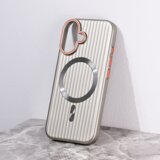  Torbica Magsafe Stripe za iPhone 16 6.1 siva Cene