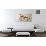  Slika - Spain: text map in colors of national flag 60x30 | shoptok.hr