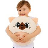 Plišana lopta za napuhavanje koja raste, bijela pumpa za mačiće, 50 cm | shoptok.hr