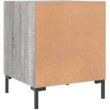  Nočna omarica 2 kosa siva sonoma 40x40x50 cm inženirski les, (20808255) | Shoptok.si