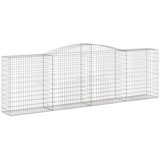  Lučne gabionske košare 7 kom 400x50x120/140cm pocinčano željezo | Eponuda.ba