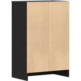 Ormarić Omarica za čevlje črna hrast 60x35x92 cm inženirski les | Shoptok.si