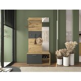 Boxxx PREDSOBA antracit, hrast artisan | Shoptok.si