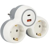  Strujni razdjelnik 2-struki + USB + C | shoptok.hr