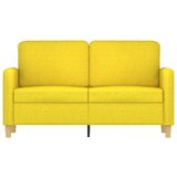  Dvosjed od tkanine svjetložuti 120 cm | shoptok.hr