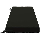  Jastučić za klupu SOEST 100% poliester Crna 150 x 50 x 8 cm | shoptok.hr