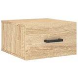  Zidni noćni ormarići 2 kom hrasta sonome 35 x 35 x 20 cm Smeđa | shoptok.hr
