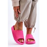 Boto Fashionable Platform Slippers Fuchsia Estella | Shoptok.si