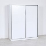  Klizni Ormar LUX I Bijeli, Iverica 16mm, Melaminska Folija, 183x150x60 cm | Eponuda.ba