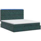  od pjene s madracem i LED-om Tamnozelena 140 x 190 cm | shoptok.hr