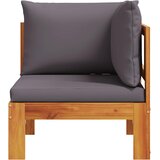  Kutna vrtna sofa s jastucima od masivnog drva bagrema | shoptok.hr