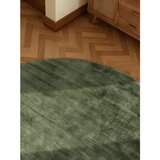 Vikosa Zelena ročno tkana viskozna okrogla preproga ø 120 cm Noemi – | Shoptok.si