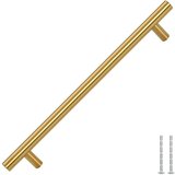  Ručke za ormarić 5 kom zlatne 192 mm od nehrđajućeg čelika | shoptok.hr