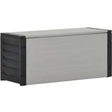 Vrtna košara za otpad siva 85 x 34 x 40 cm