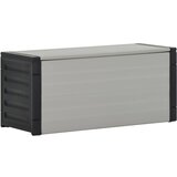 vidaXL Vrtni koš za odpadke siv 85x34x40 cm Cene