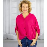 Pri Elegant oversize shirt with decorative collar "VIVIANNE" | shoptok.hr