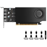 Pny Grafična kartica NVIDIA RTX A1000, 8GB GDDR6, PCIe 4.0 x8, 4x mDP-DP, Low Profile, | Shoptok.si
