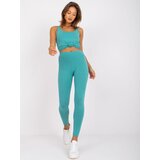 BASIC Feel Good Leggings-AP-LG-A-002-turquoise | ePonuda.com