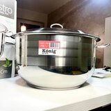 König Šerpa inox sa poklopcem 19L | Eponuda.com