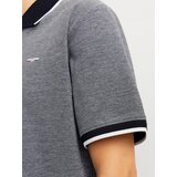 Jack & Jones Majica 'JPRBLUALVES' marine / bela | Shoptok.si