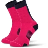 Ženske visoke nogavice R0454-SS24 (1-pack) Roza