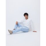 Reserved Slim traperice isprana izgleda - plava | shoptok.hr
