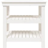  Radni stol bijeli 78,5 x 50 x 80 cm od masivne borovine | shoptok.hr