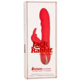 California Exotic Novelties grelni ultra soft rabbit vibrator "jack rabbit" - rdeč (R12434) | Shoptok.si