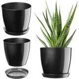 KADAX Cvetlični lonec s stojalom Plastični pokrov Cvetlični lonec 28 cm Grafit (5000353426) Cene