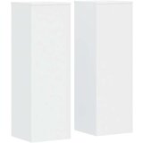  Stalci za biljke 2 kom bijeli 33x33x100 cm konstruirano drvo | shoptok.hr