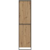  Ormar s pohranom 2 pcs Umjetnička hrastovina 50 x 50 x 200 cm | shoptok.hr