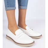 Gemre White classic women's loafers Merisa | Shoptok.si
