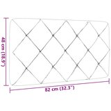  Jastuk za uzglavlje svjetlosivi 80 cm od tkanine | shoptok.hr