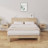  Zidni noćni ormarići 2 kom boja hrasta sonome 34 x 30 x 20 cm | shoptok.hr
